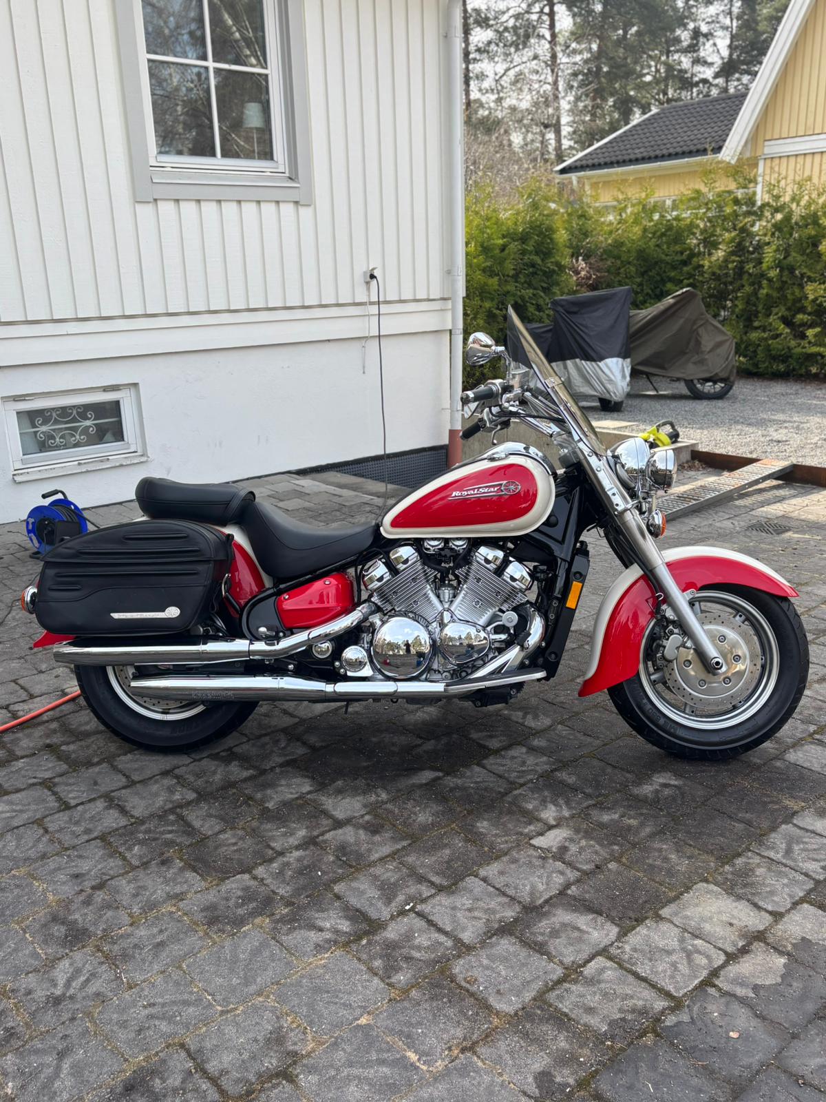 Yamaha motorcykel klar efter rekond